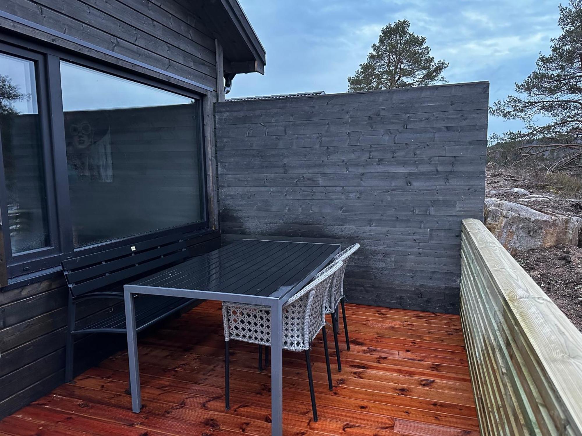 Familievennlig Apartment Tvedestrand Buitenkant foto