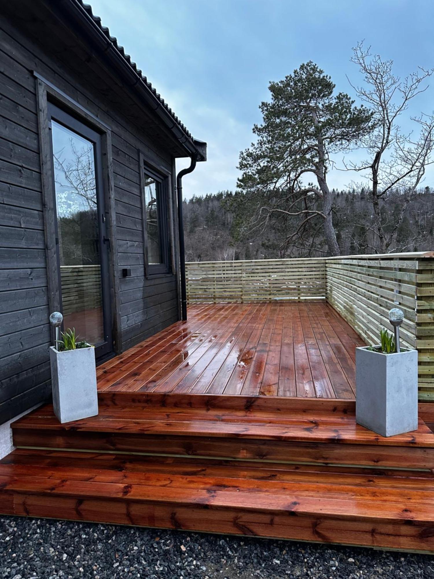 Familievennlig Apartment Tvedestrand Buitenkant foto